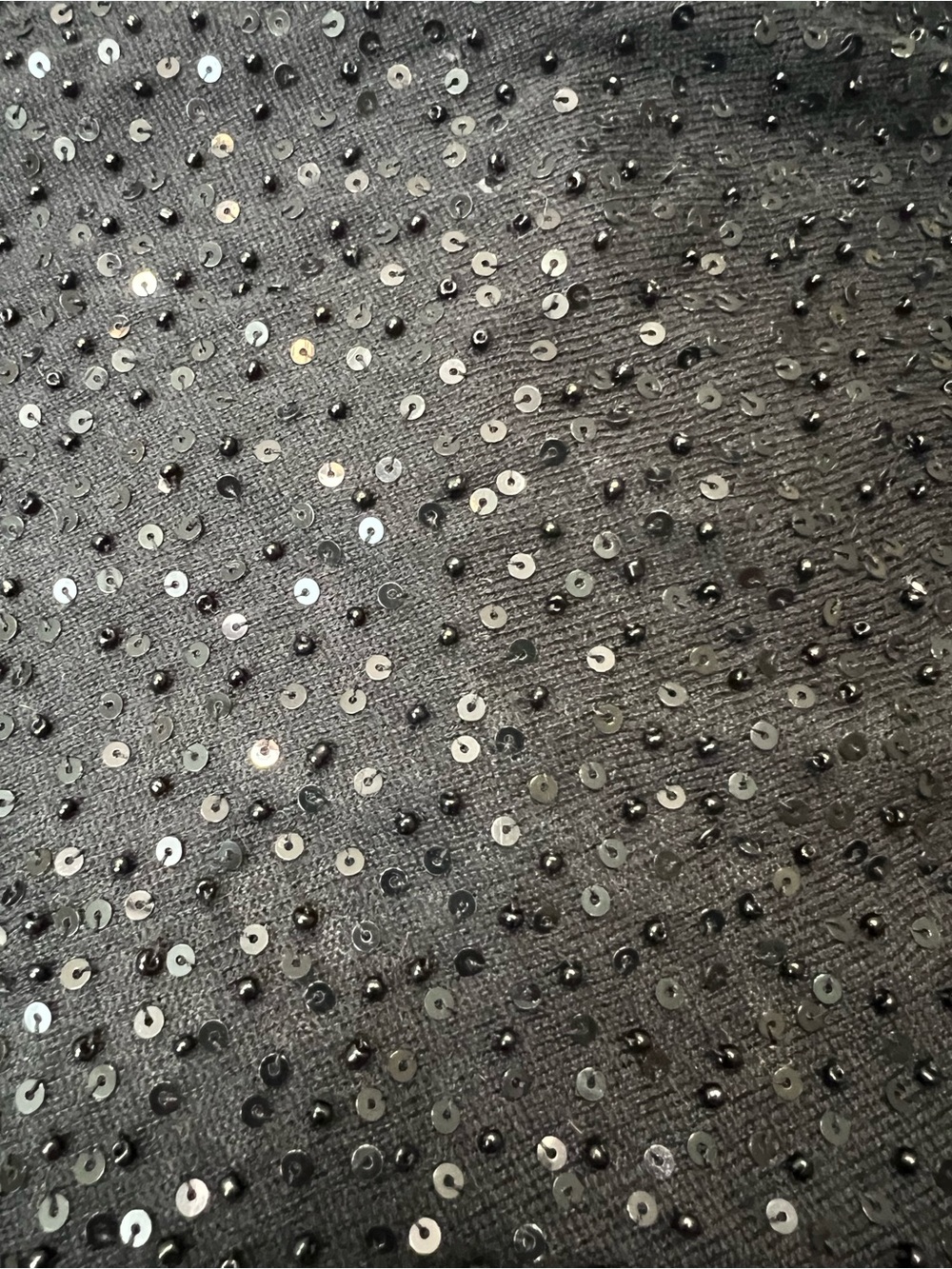 DKNY - Black Sequin Shrug Bolero - Picture 6 of 6